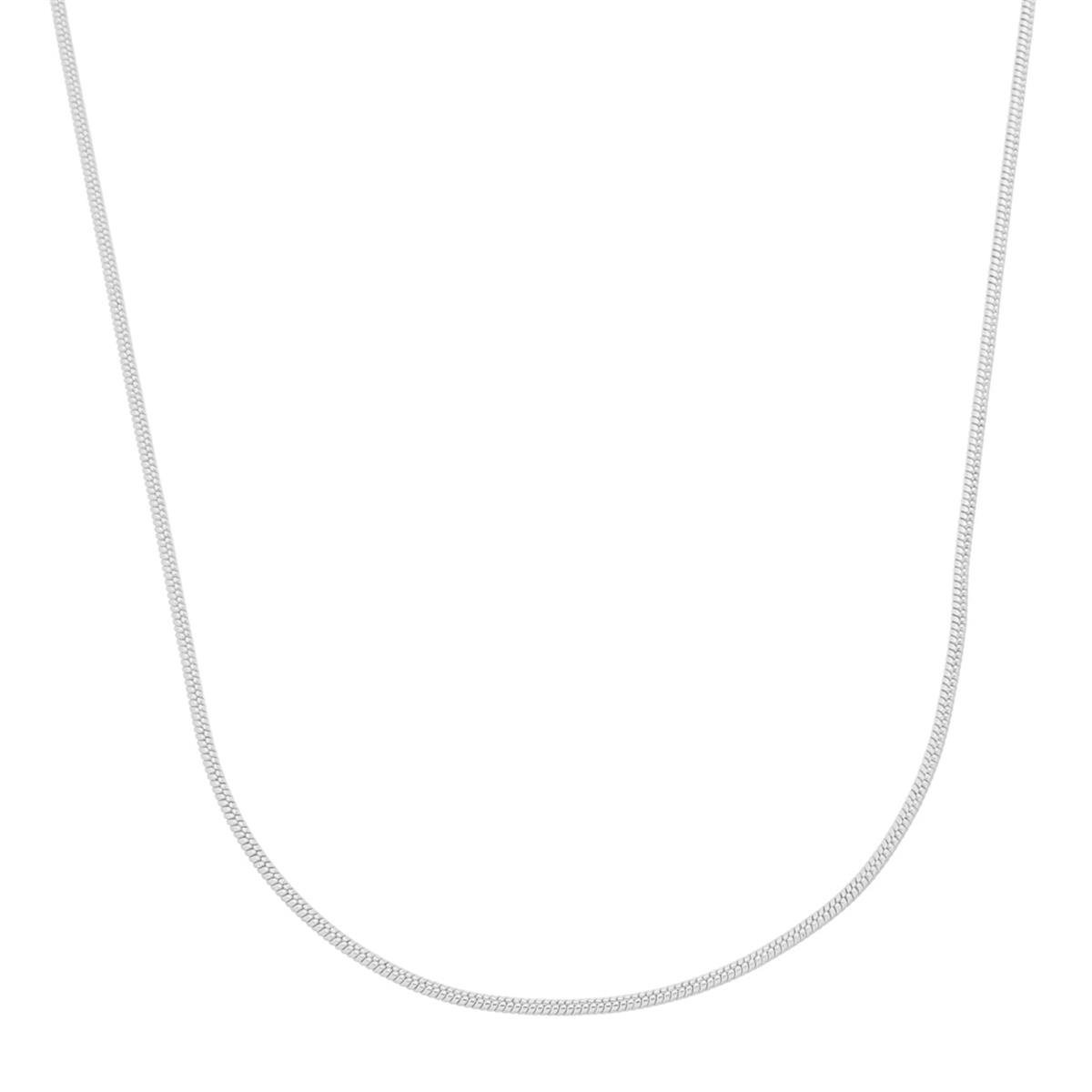 Gargantilha Rabo de Rato Fino Folheado a Prata