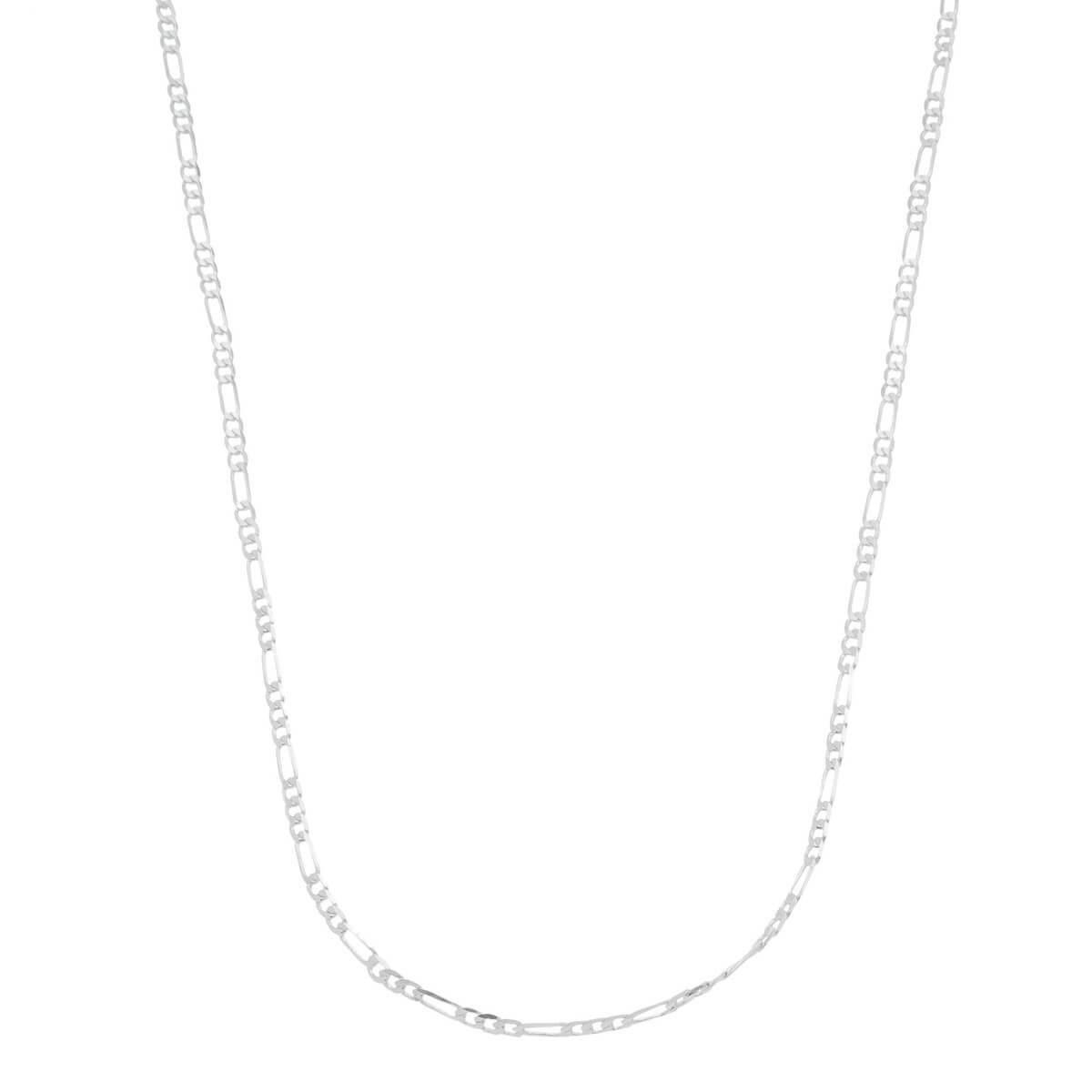 Corrente de Prata 925 Alternada 3x1 4mm 60cm