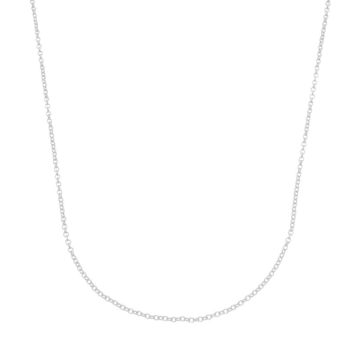 Corrente de Prata Elo Português 60cm