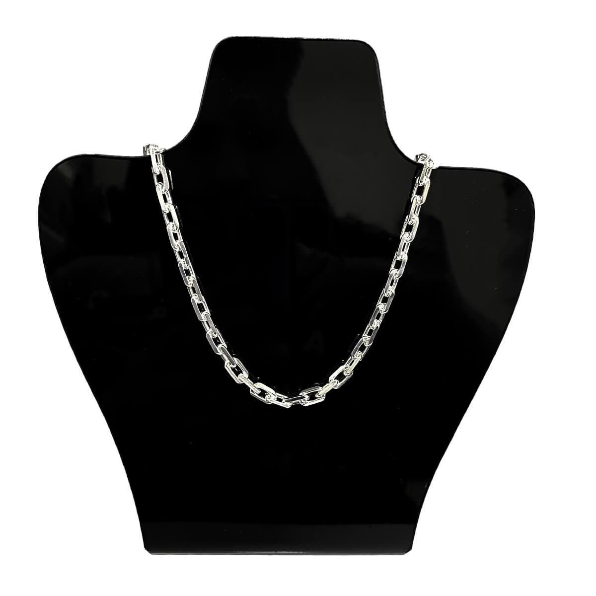 Corrente De Prata Masculina Cartier 70cm 5mm