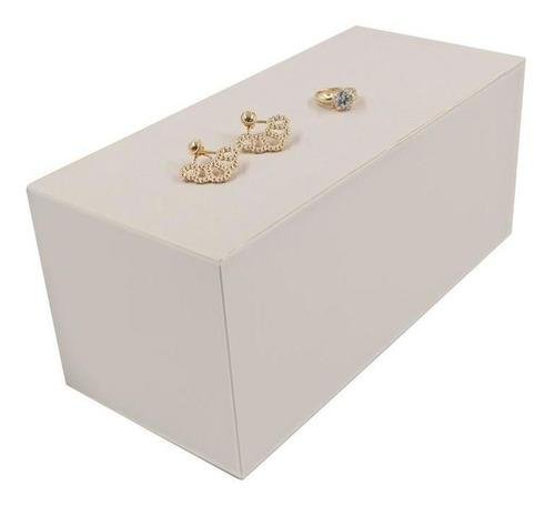 Expositor Para Vitrine 24x10x10 Coluna MDF em Corino