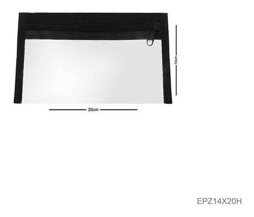 Envelope de Plástico Horizontal com Zíper 14x20