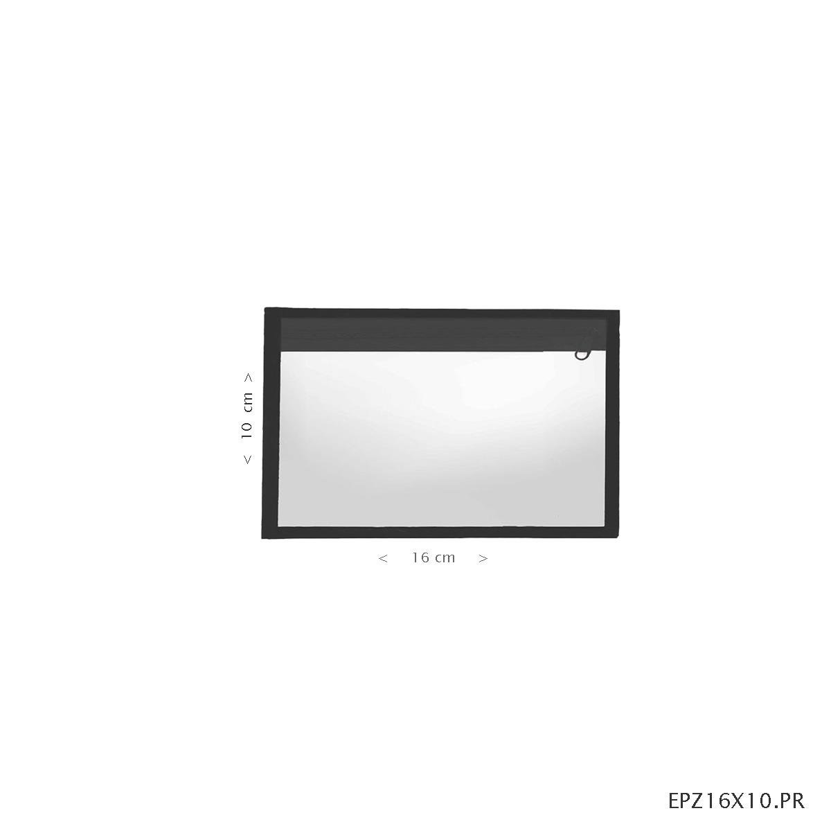 Envelope Plástico Com Zíper 16x10 Horizontal - Sob Encomenda