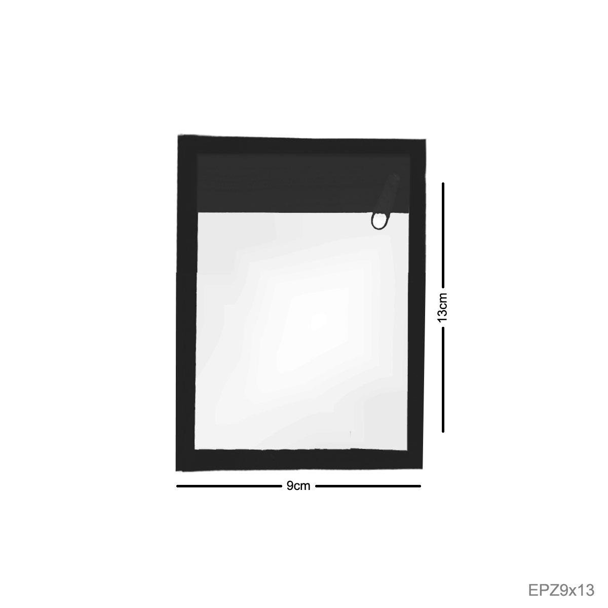 Envelope Plástico Com Zíper 9x13 Vertical - Sob Encomenda