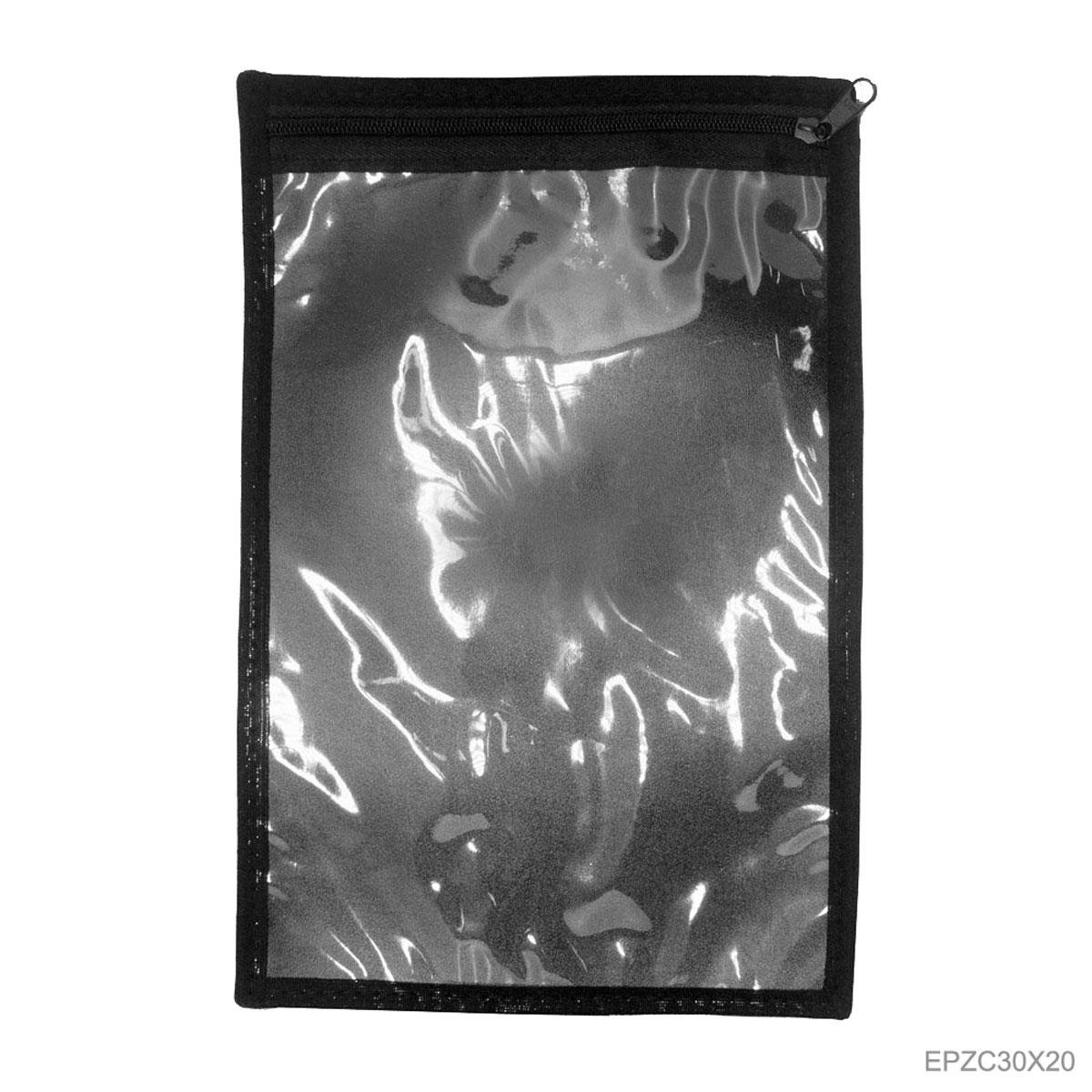 Envelope Plástico E Corino Com Zíper 30x20 - Sob Encomenda