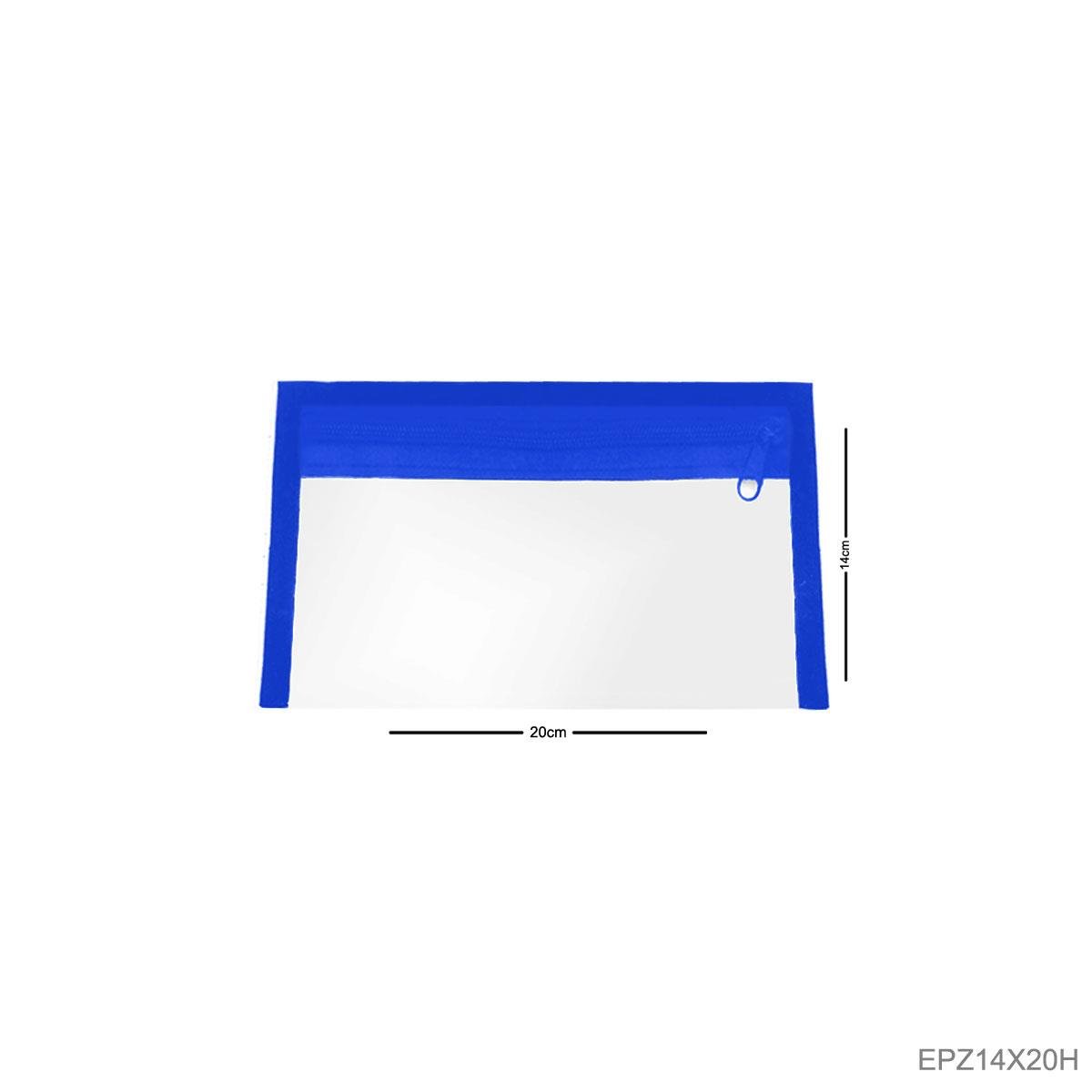 Envelope Plástico Horizontal com Zíper 14x20 - Sob Encomenda
