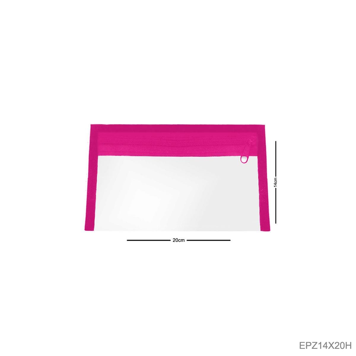 Envelope Plástico Horizontal com Zíper 14x20 - Sob Encomenda