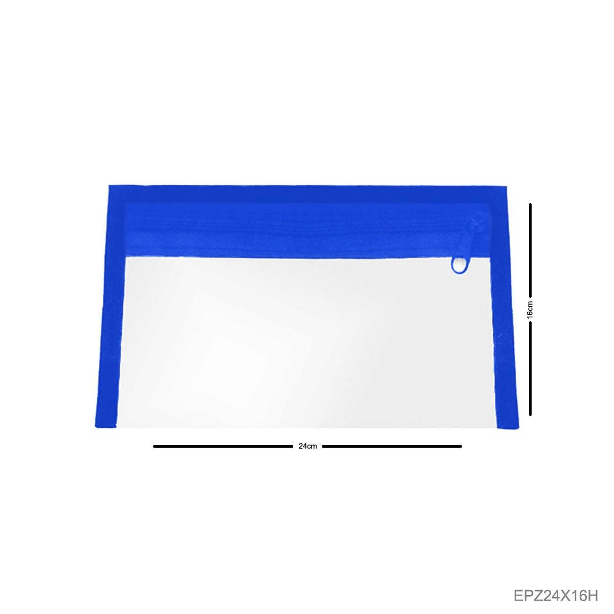 Envelope Plástico Horizontal com Zíper 24x16 - Sob Encomenda