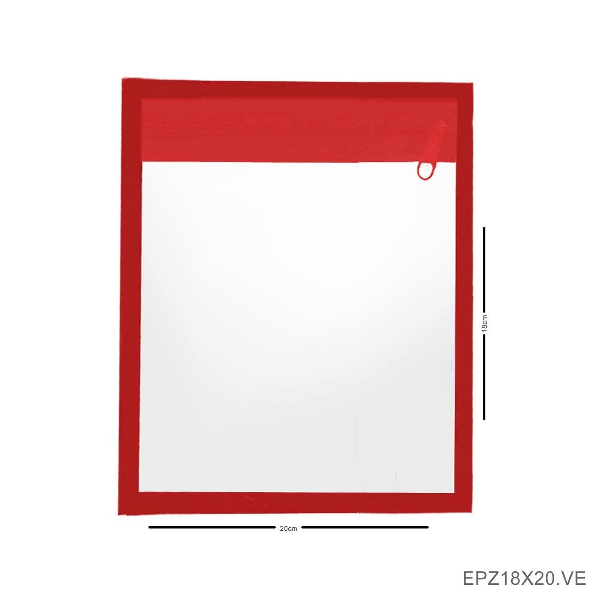 Envelope Plástico Vertical com Zíper 18x20 - Sob Encomenda