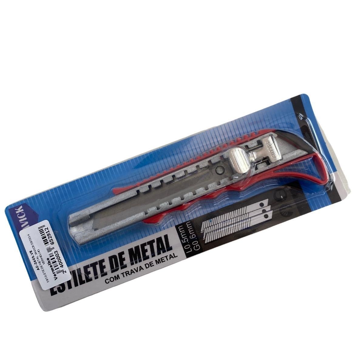 Estilete de Metal Javick 7514