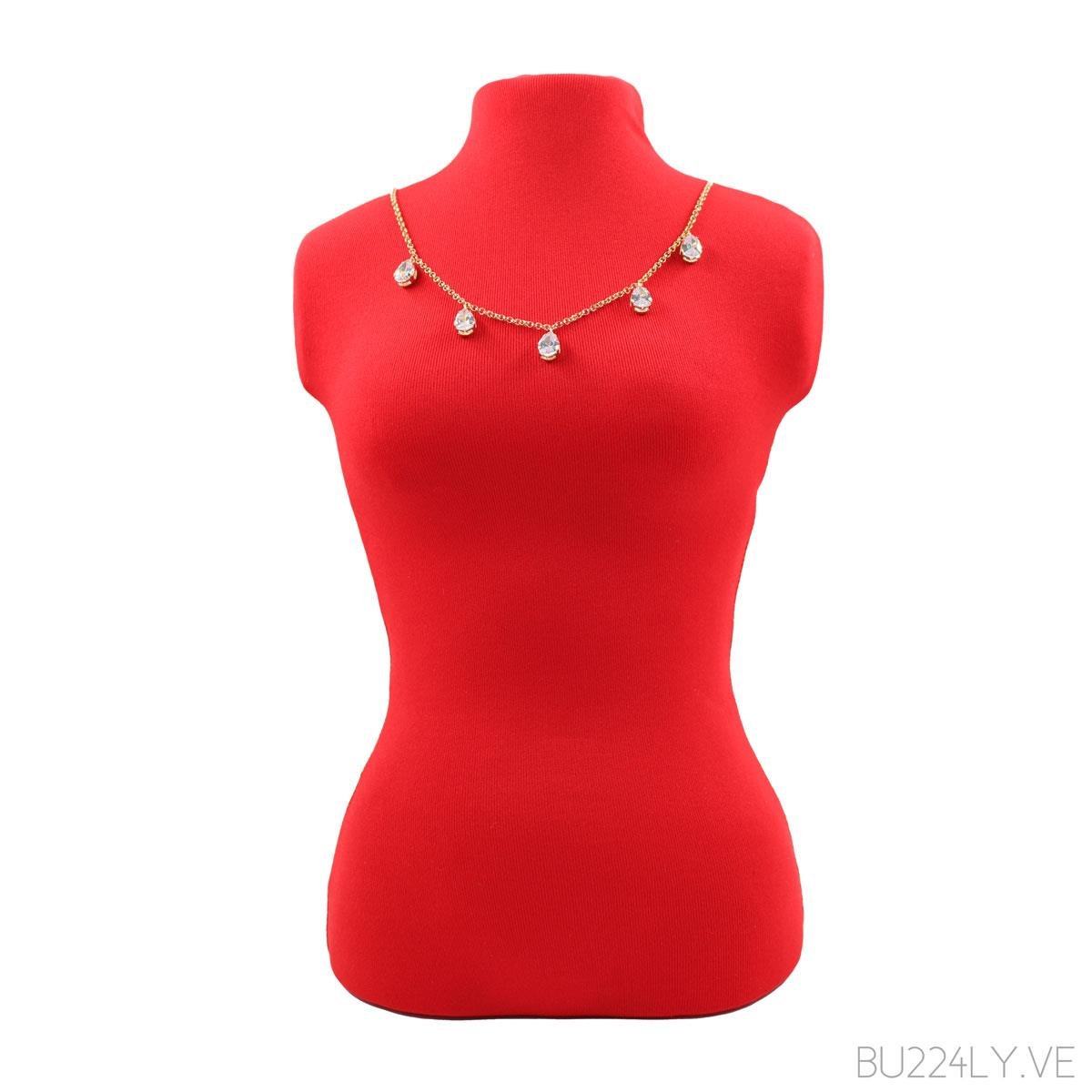 Expositor Busto de Isopor Tecido Lycra