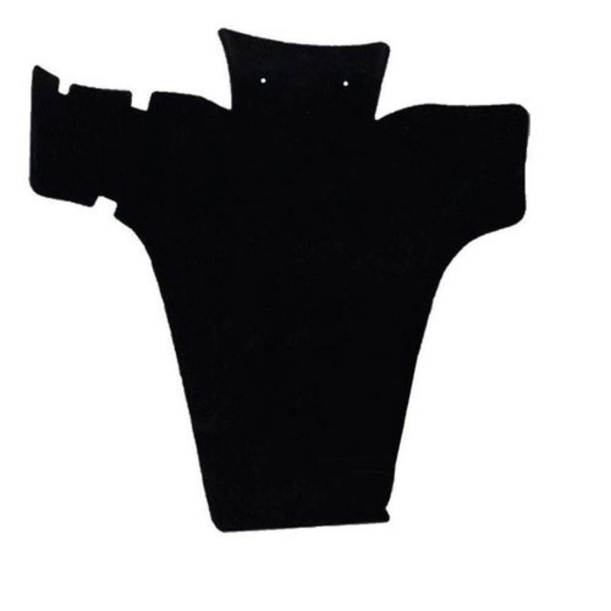 Expositor Grande Busto Para Conjunto em Veludo