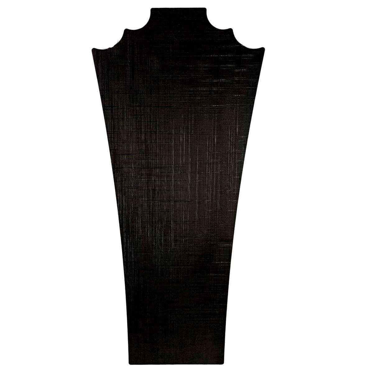 Expositor Grande para Brinco e Colar em MDF Preto Silk