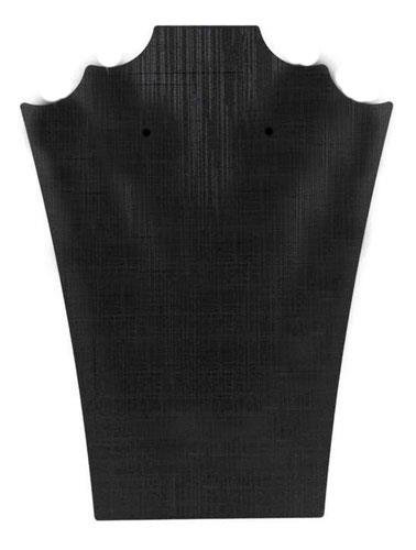 Expositor Mini para Brinco e Colar em MDF 13x9x7,5cm - Preto Silk