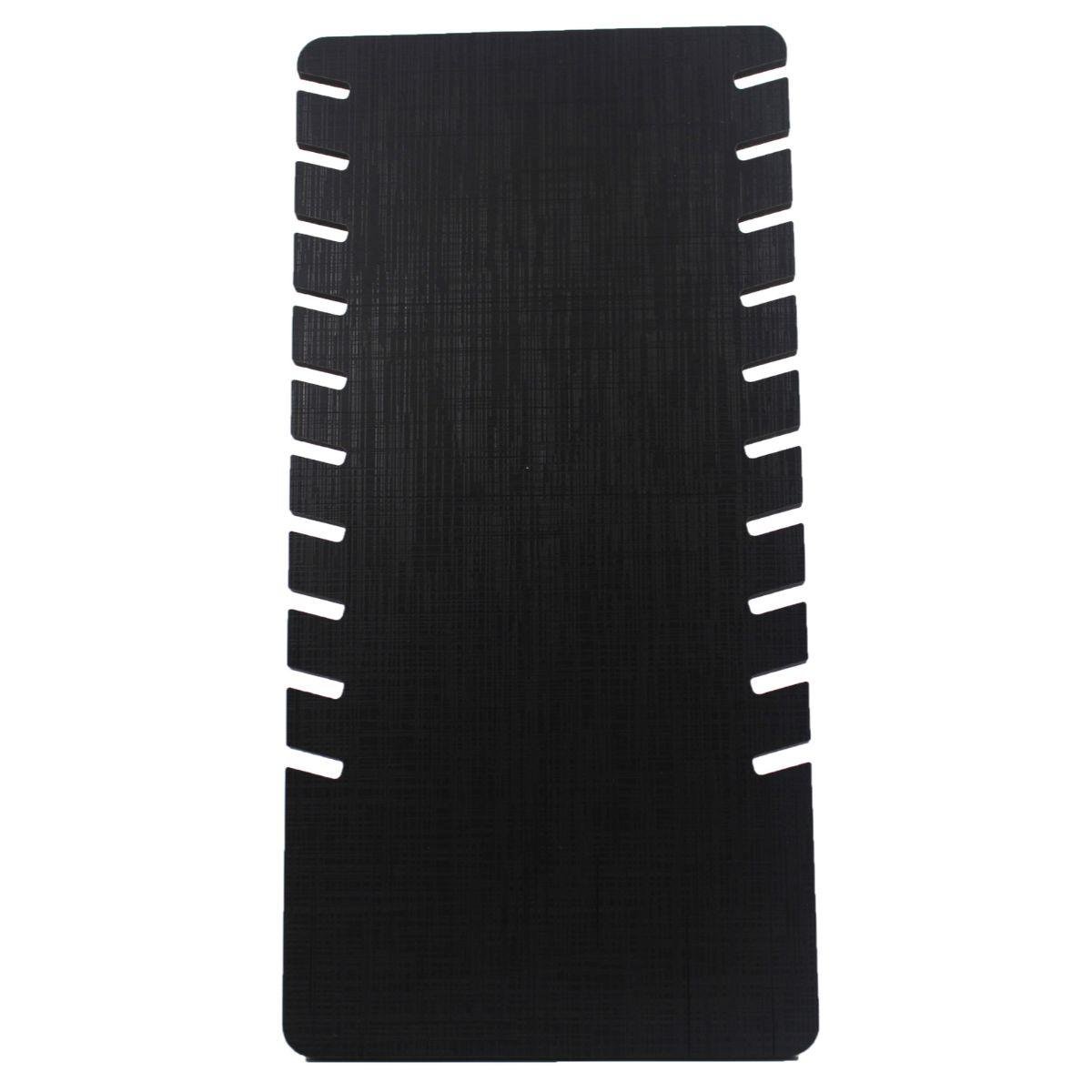 EXPOSITOR MADEIRA CORRENTE GRANDE 33,5X17X10 PRETO SILK