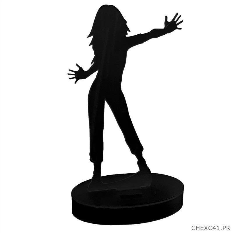 Expositor Acrílico para Corrente Formato de Uma Menina