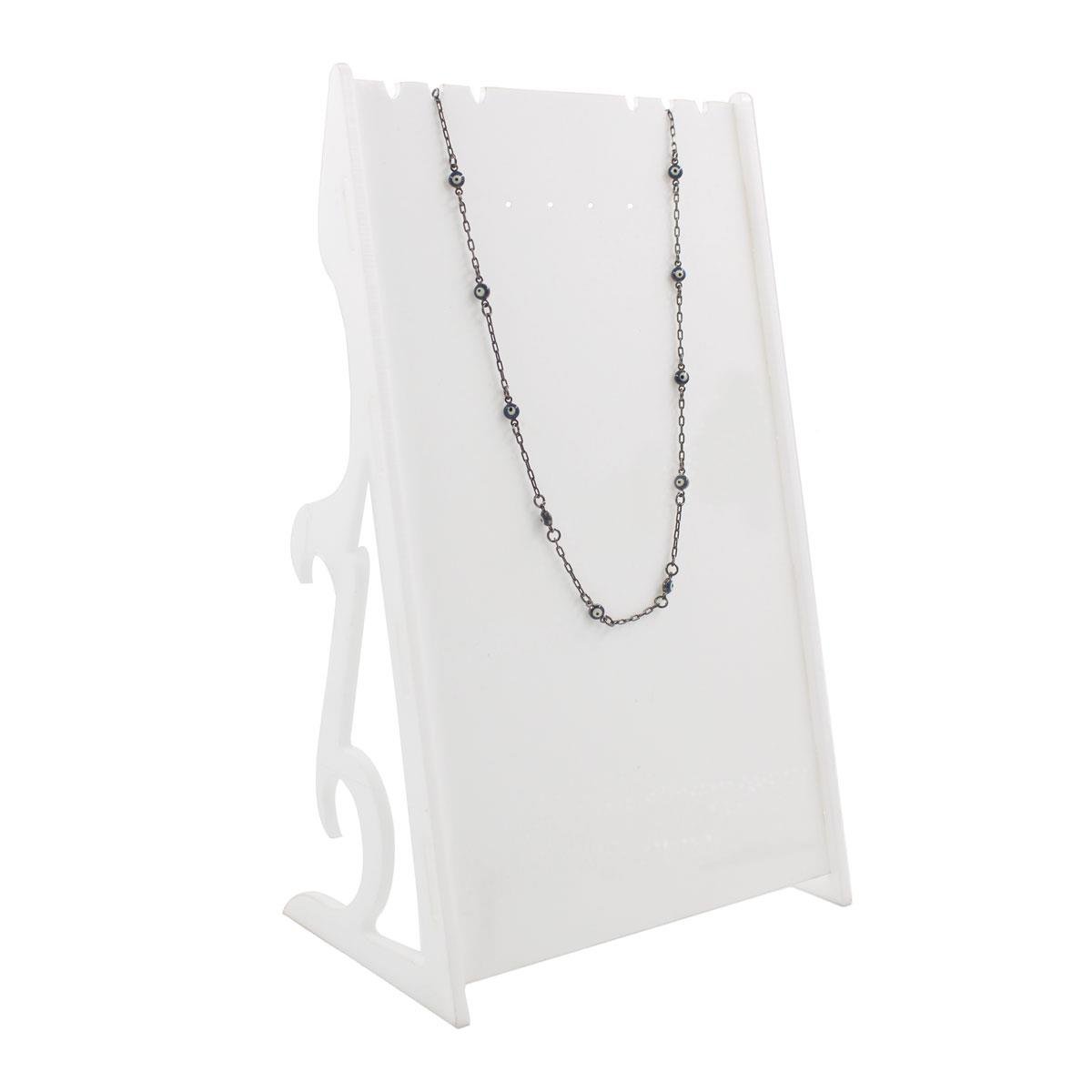 Expositor Acrílico Grande Retangular Para Correntes e Brincos