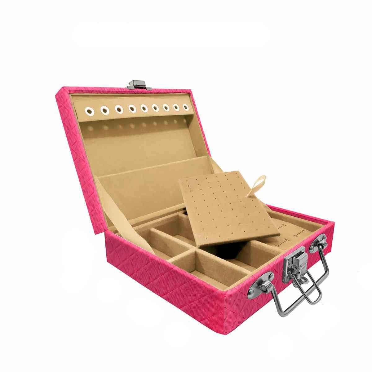 MALETA MINI MISTA DIJON PINK VELUDO