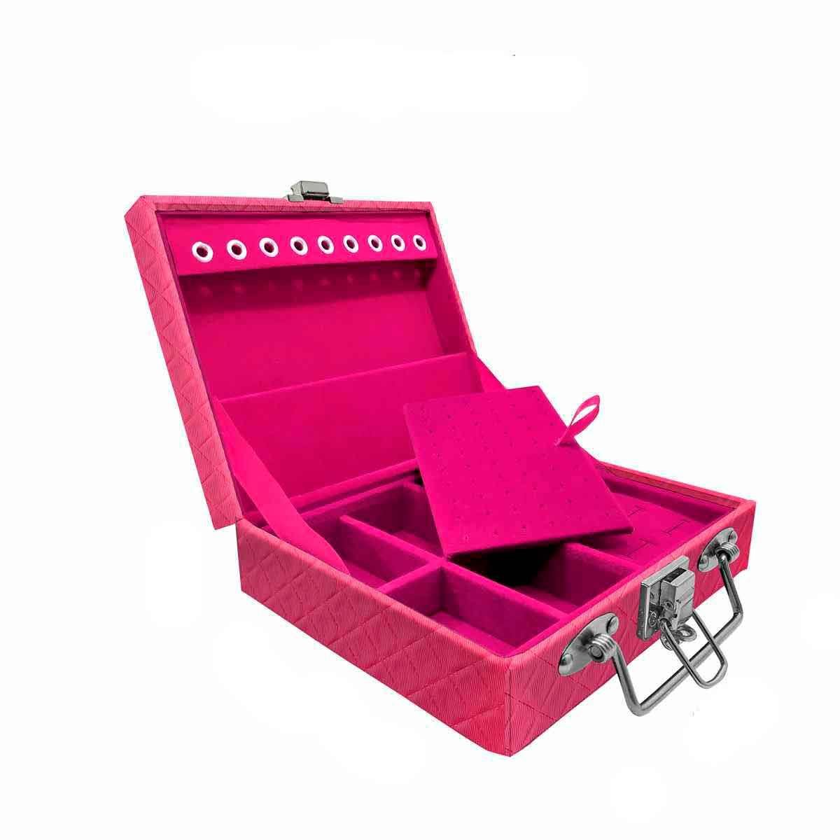 MALETA MINI MISTA DIJON PINK VELUDO