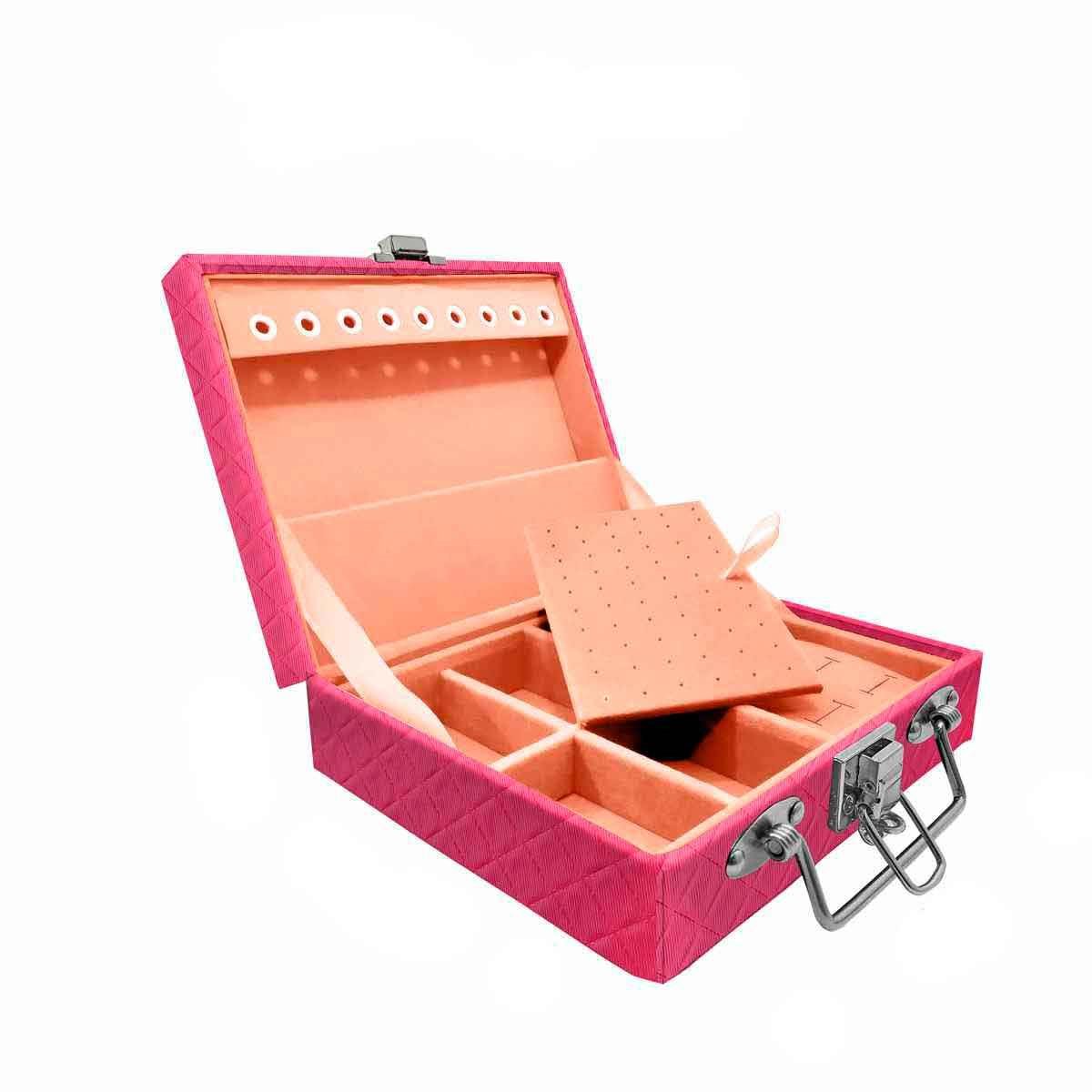 MALETA MINI MISTA DIJON PINK VELUDO