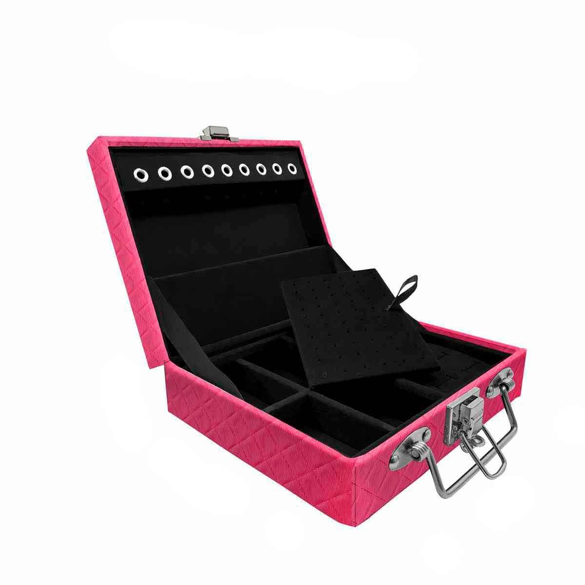 MALETA MINI MISTA DIJON PINK VELUDO