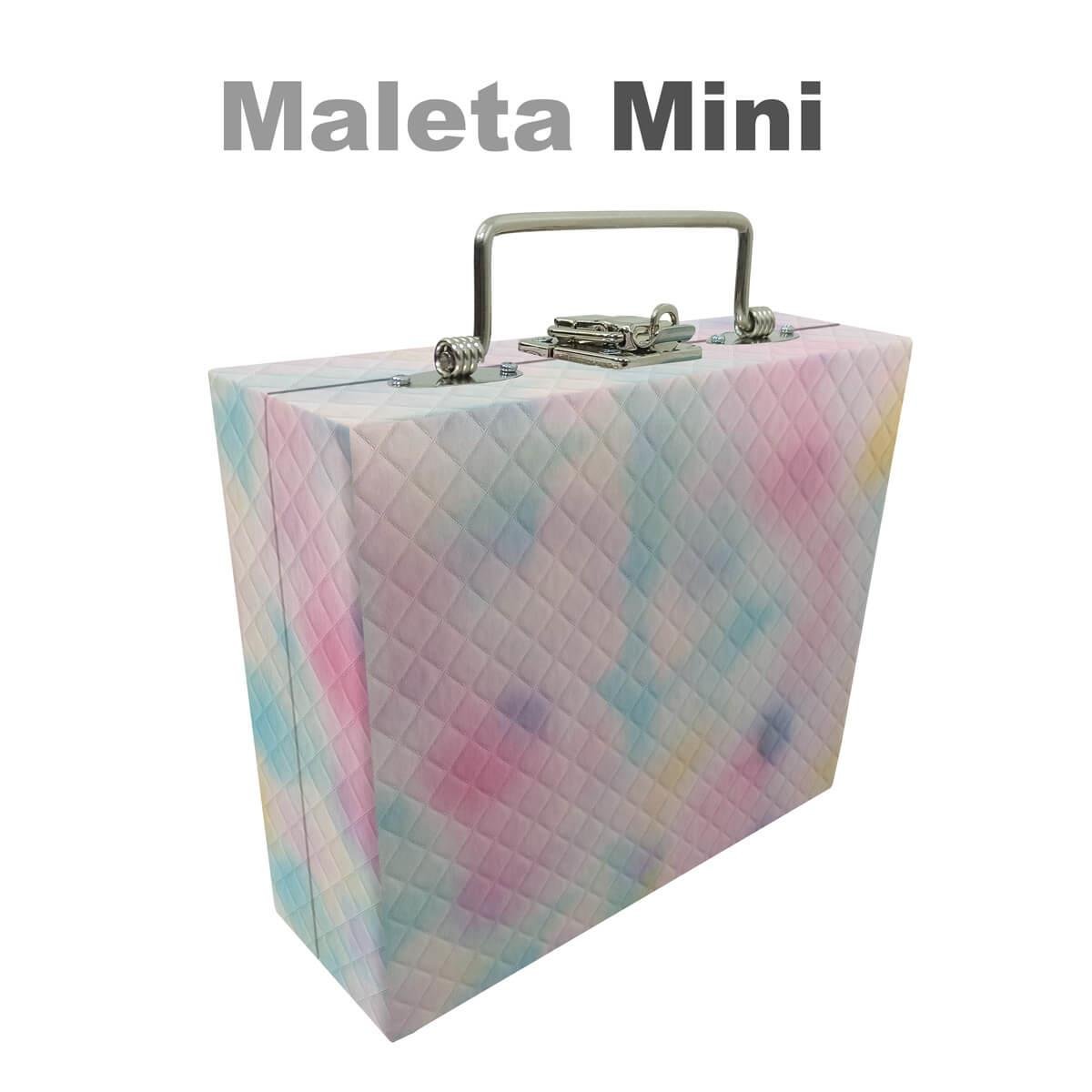 Estojo Maleta Porta Jóias Mini Mista Dijon Tie Dye