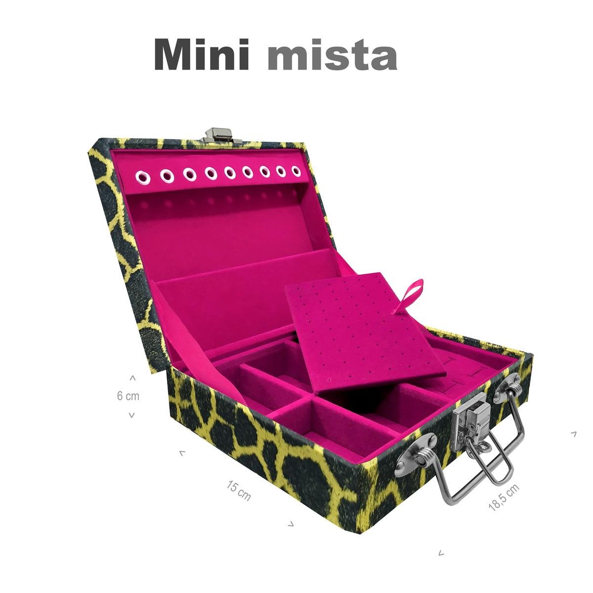 Maleta Mini Mista Girafa Amarela - Sob Encomenda