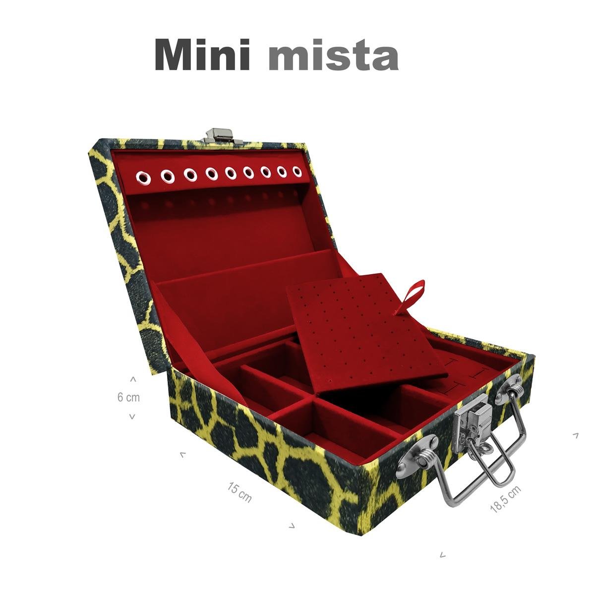 Maleta Mini Mista Girafa Amarela - Sob Encomenda