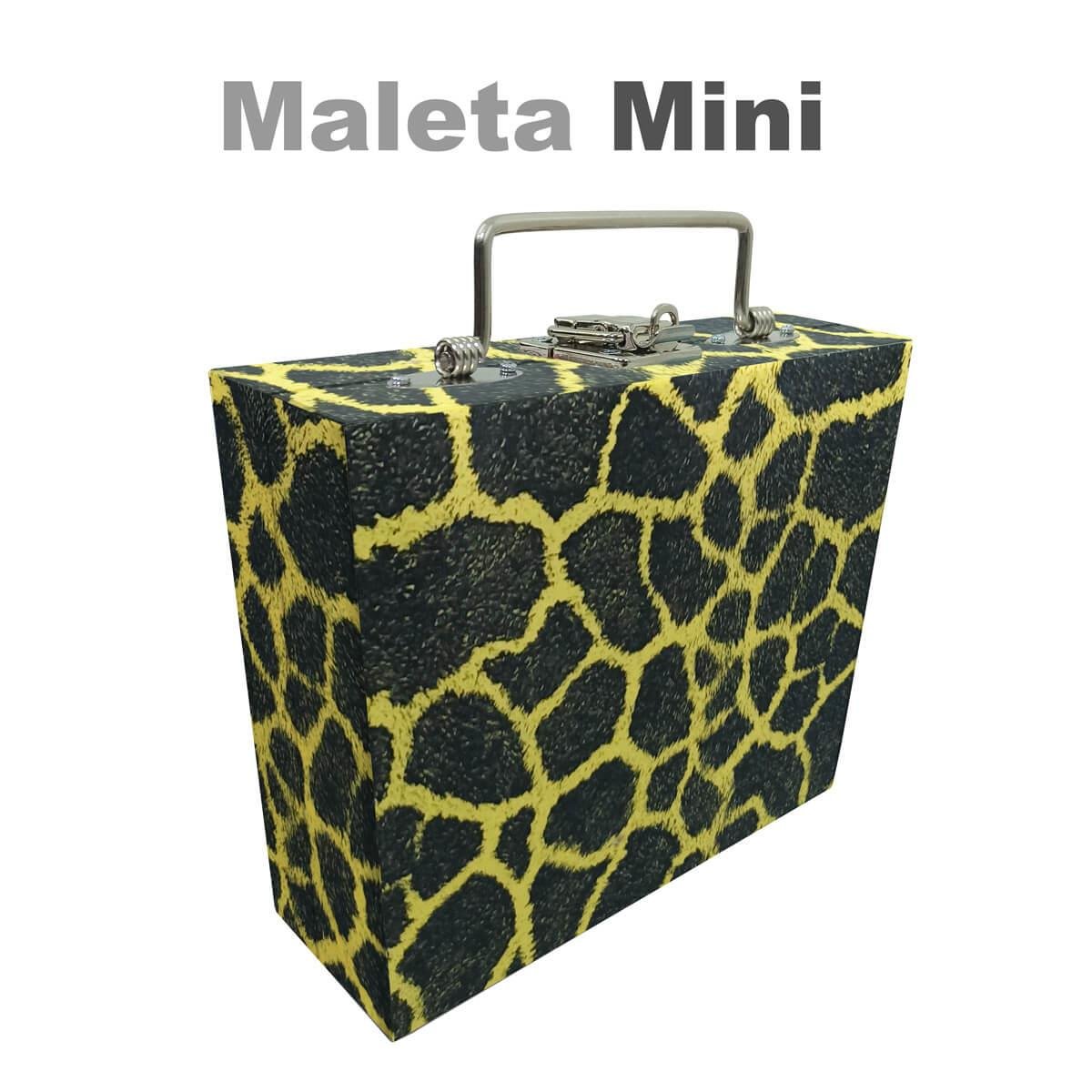 Maleta Mini Mista Girafa Amarela - Sob Encomenda