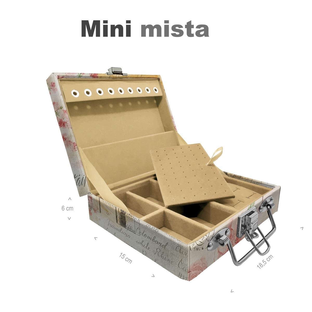 Maleta Mini Mista Paris - Sob Encomenda