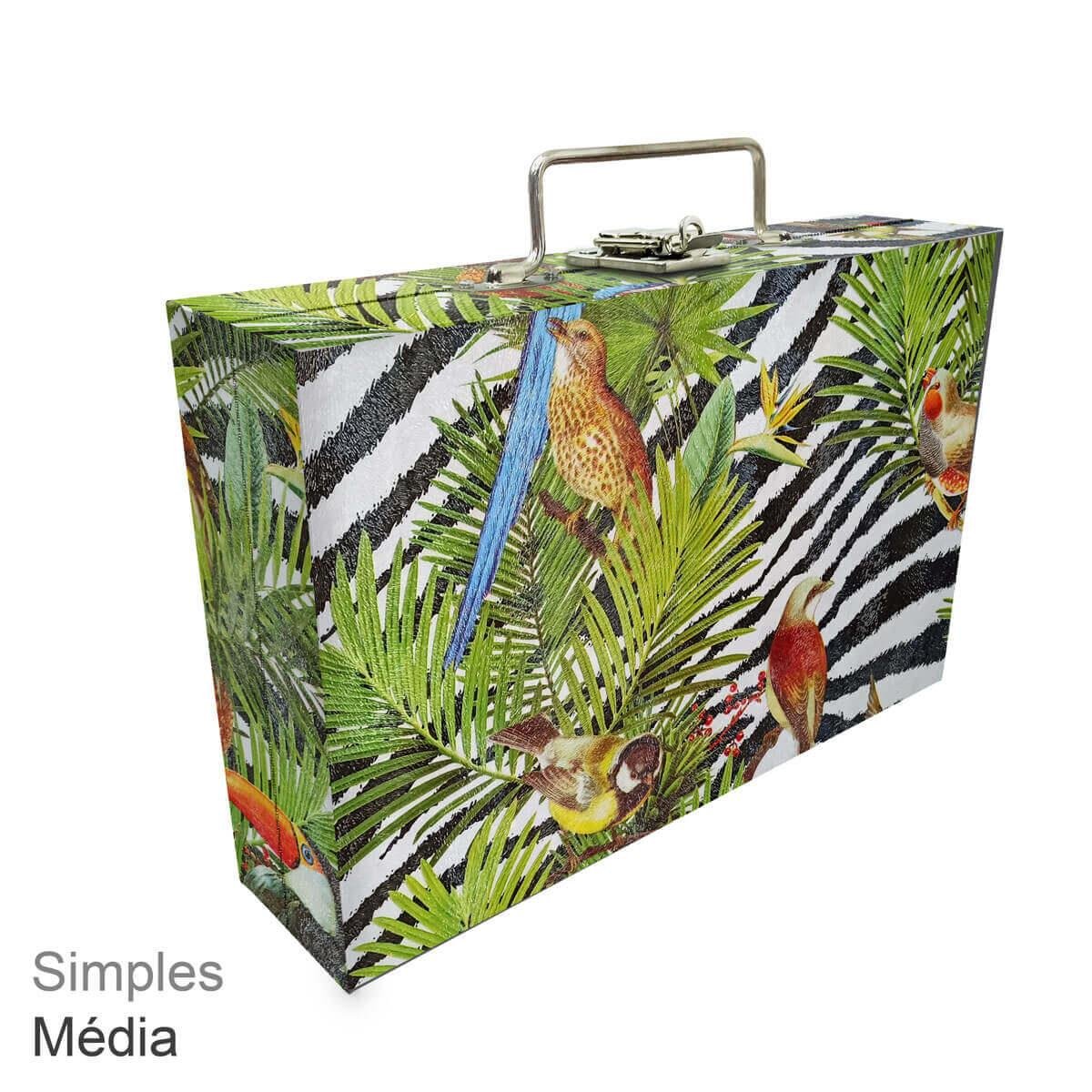 Maleta Simples Média Amazonas - Sob Encomenda
