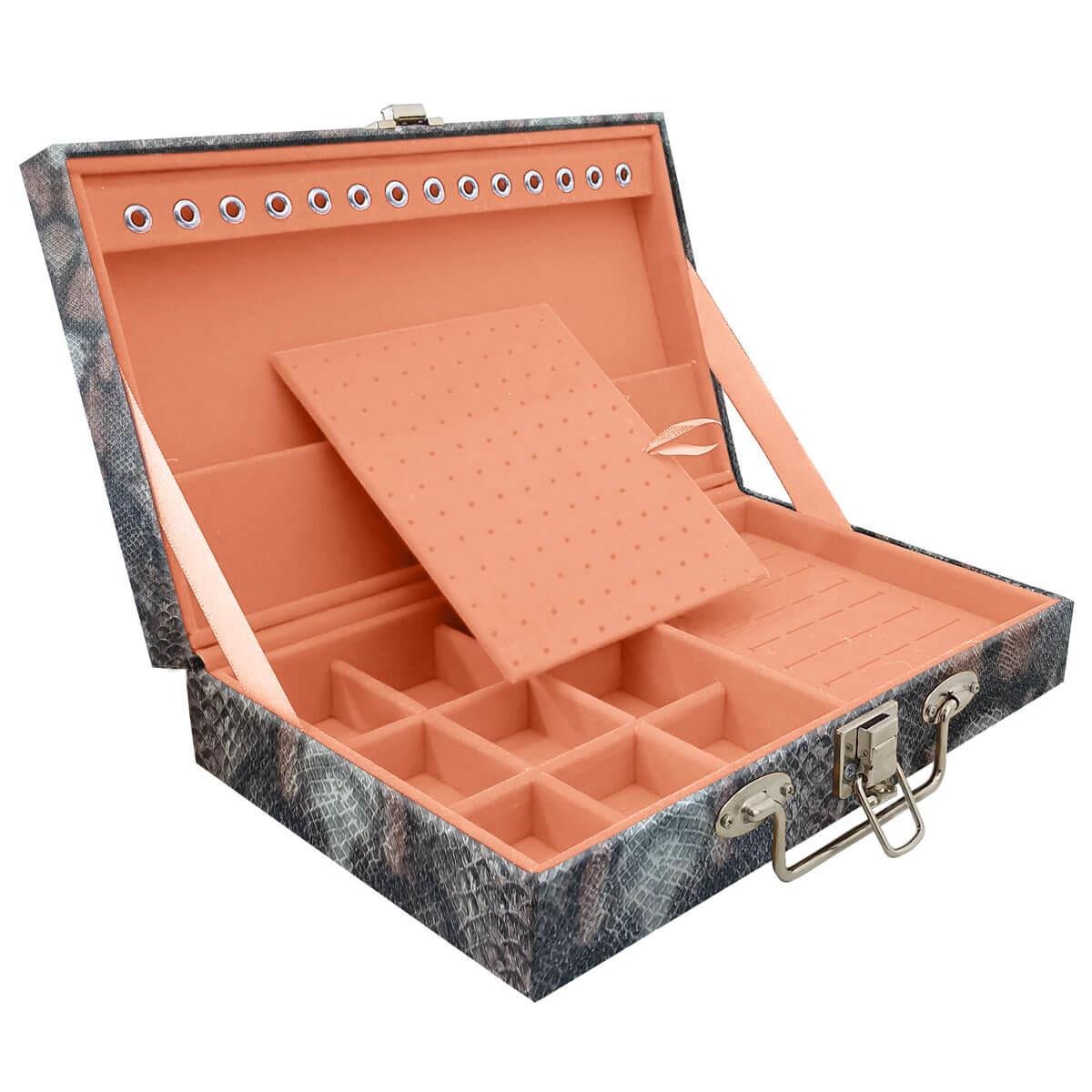 Maleta Simples Média Cobra - Sob Encomenda