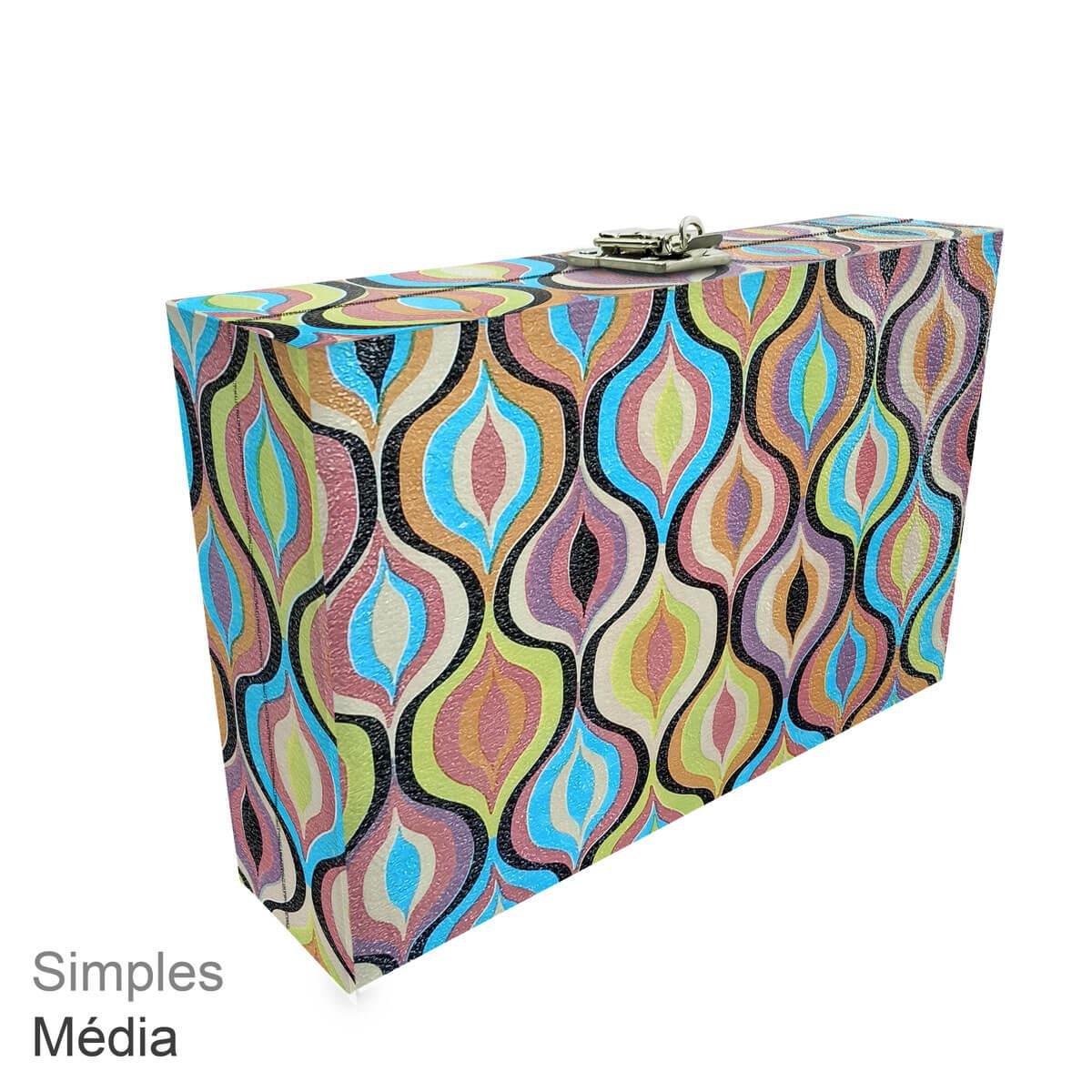 Maleta Simples Média Colors - Sob Encomenda