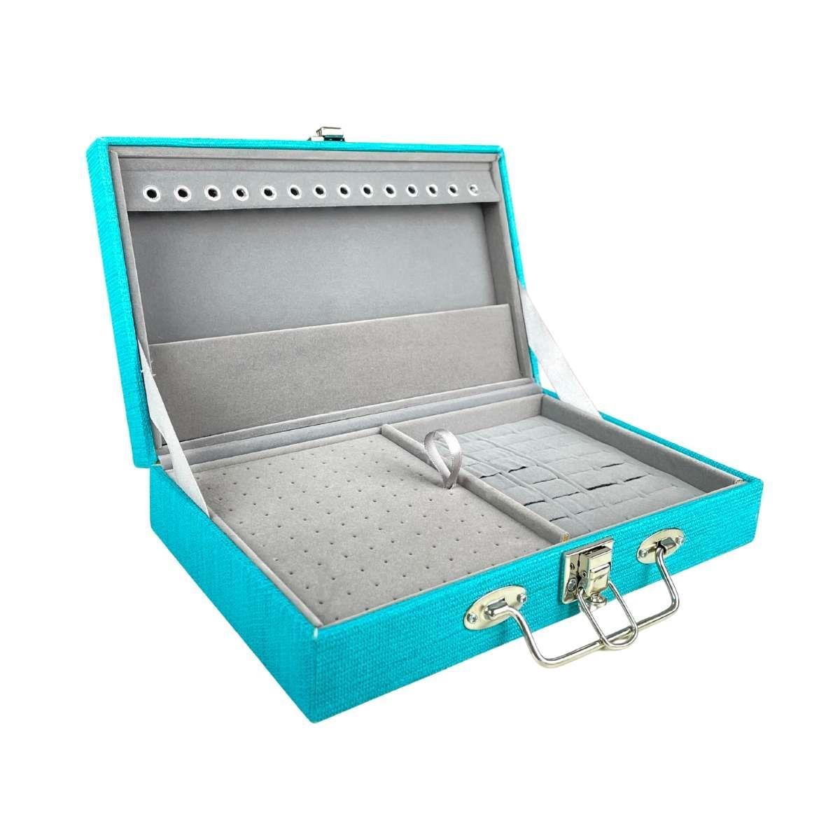 Maleta Porta-Joias Simples Média Milão Tiffany