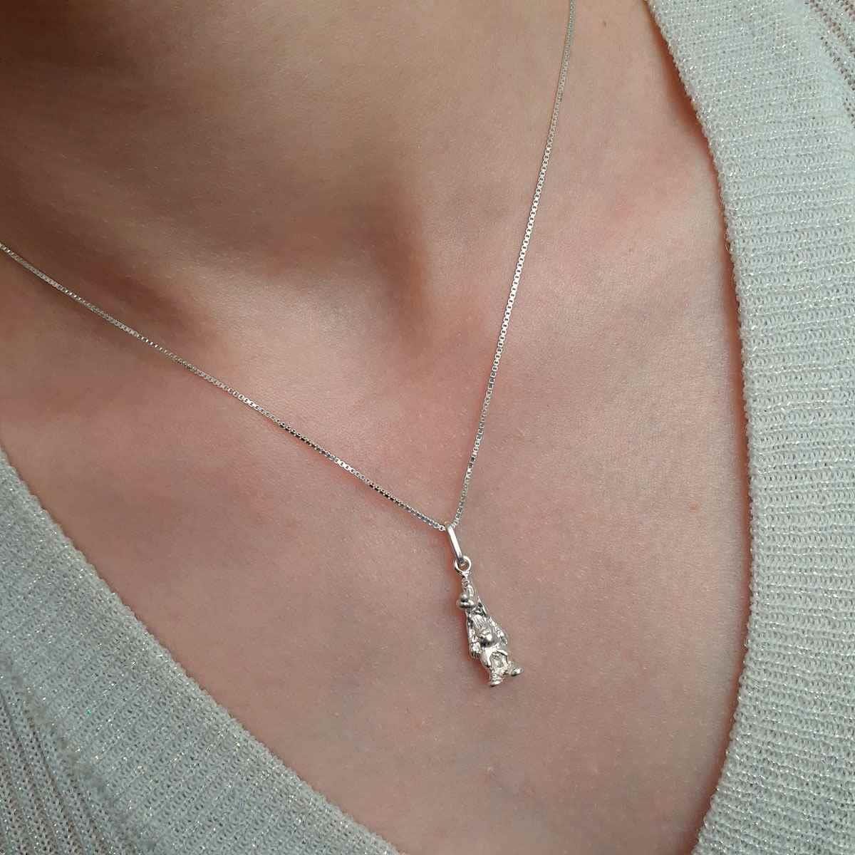 Pingente de Prata 925 Pateta