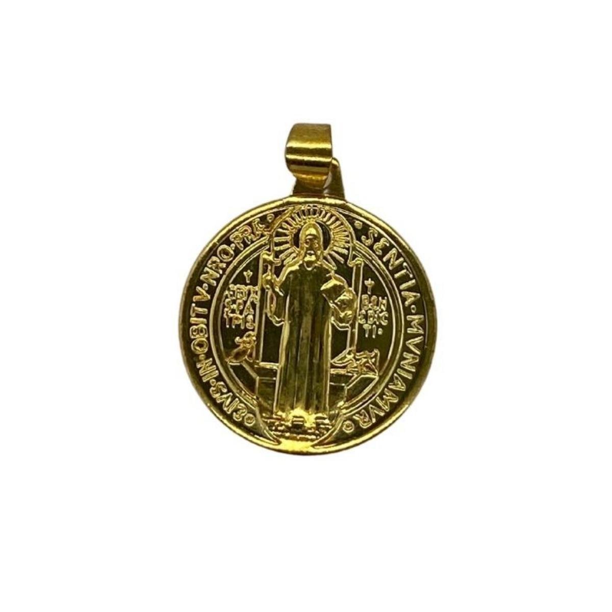 Pingente Medalha de São Bento (sem banho) 