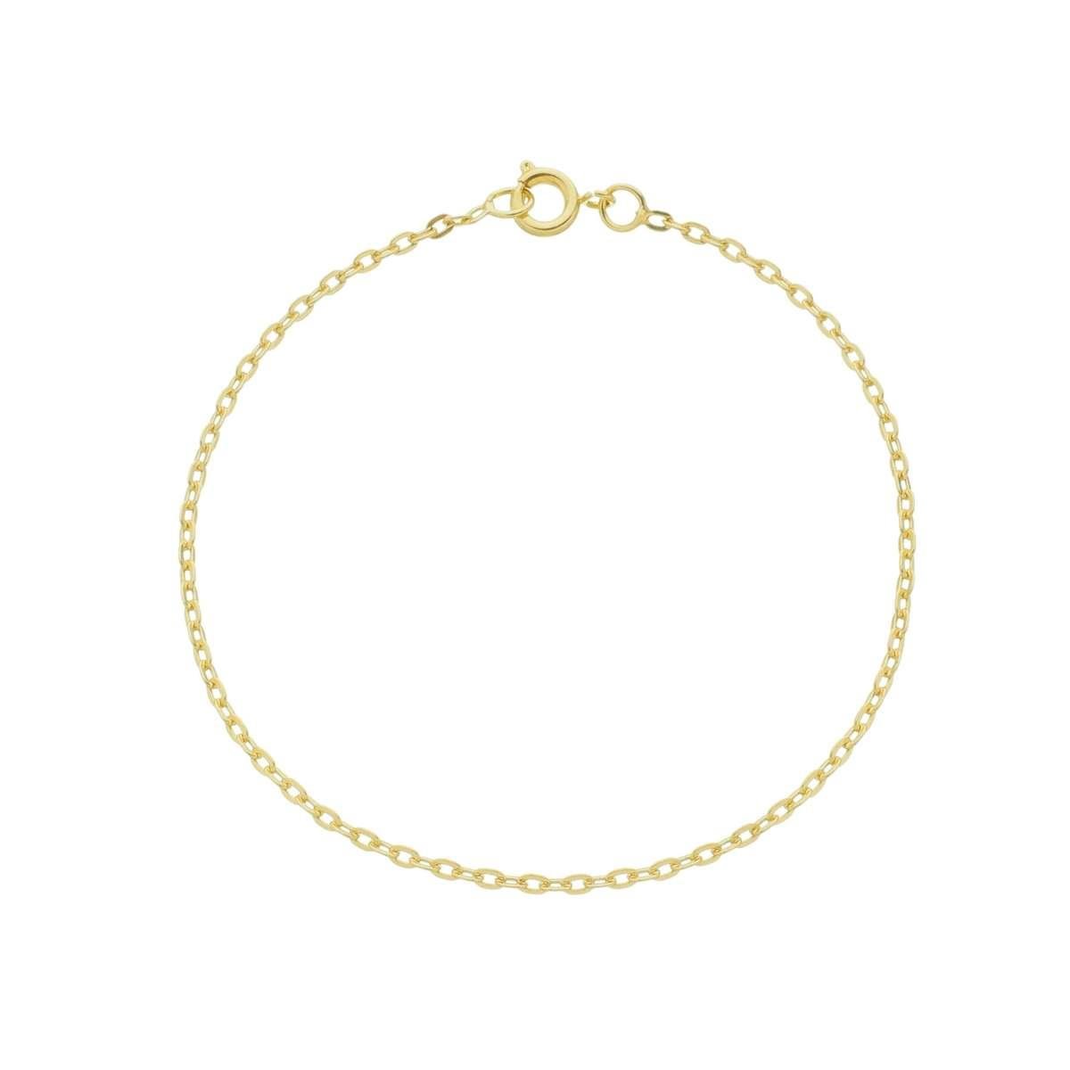 Pulseira Cadeado Folheada a Ouro