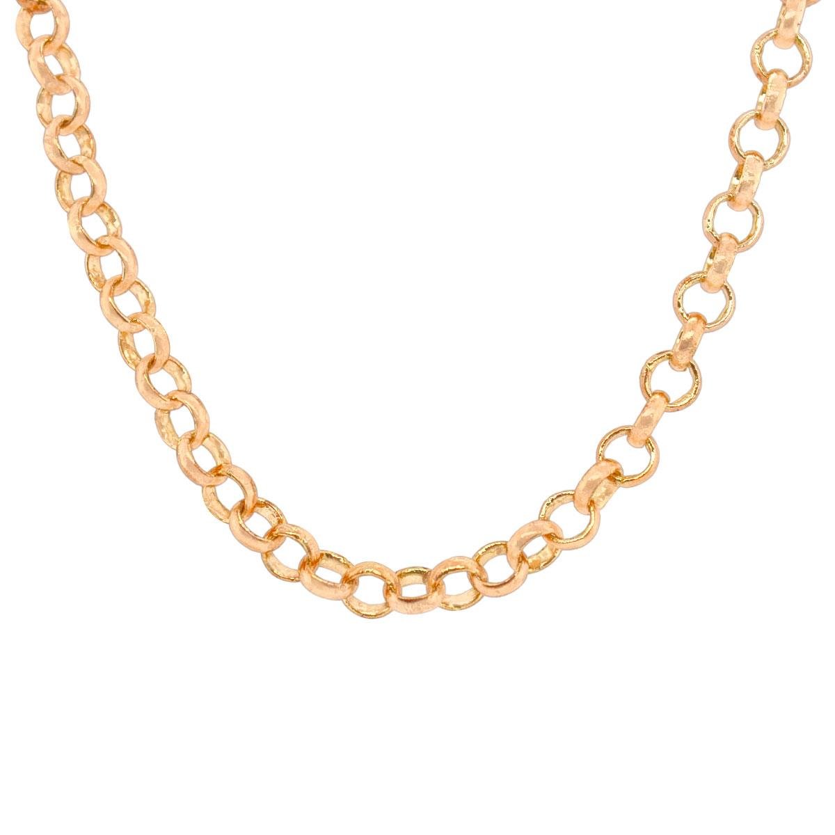 Pulseira Elo Português Folheado a Ouro