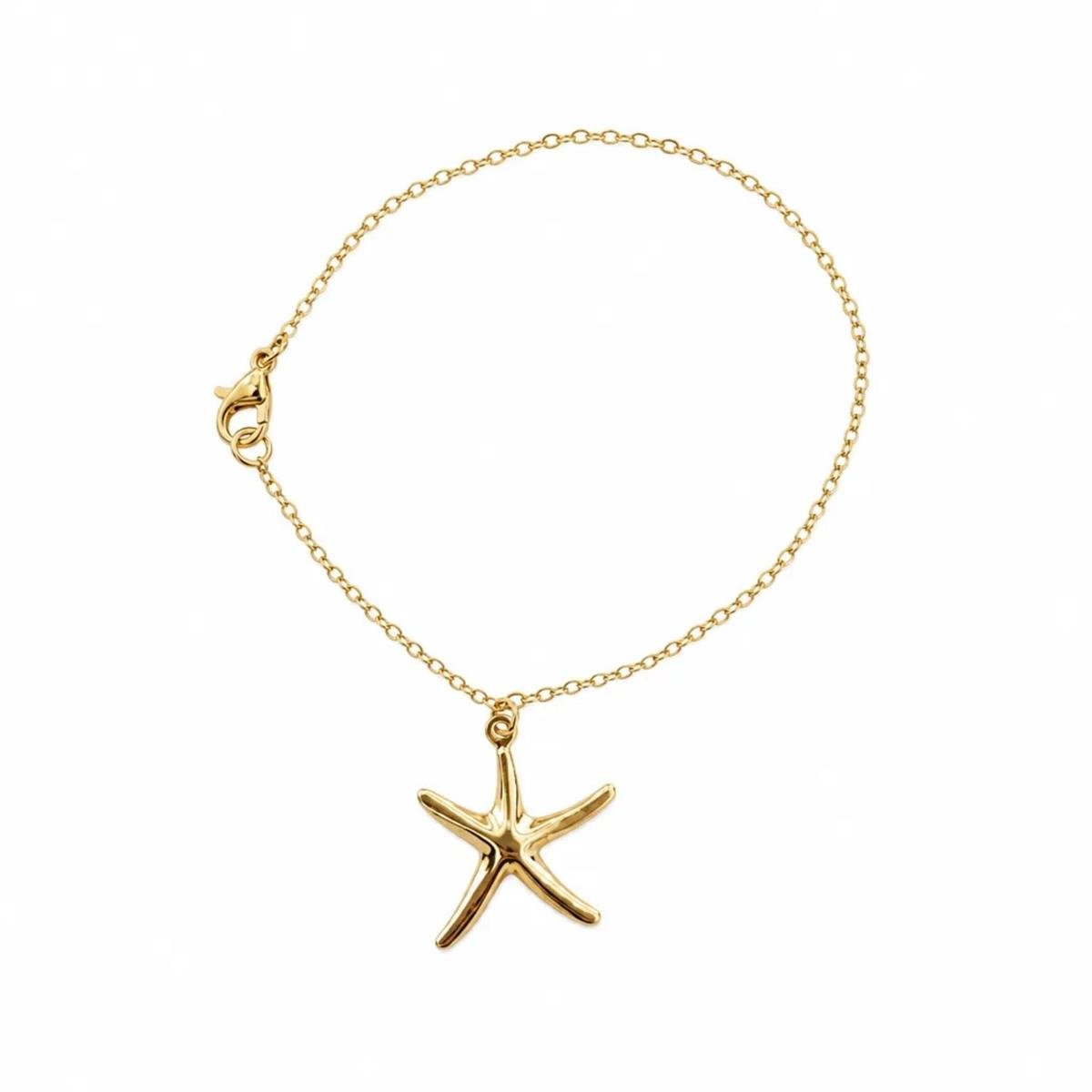 PULSEIRA CADEADINHO ESTRELA DO MAR