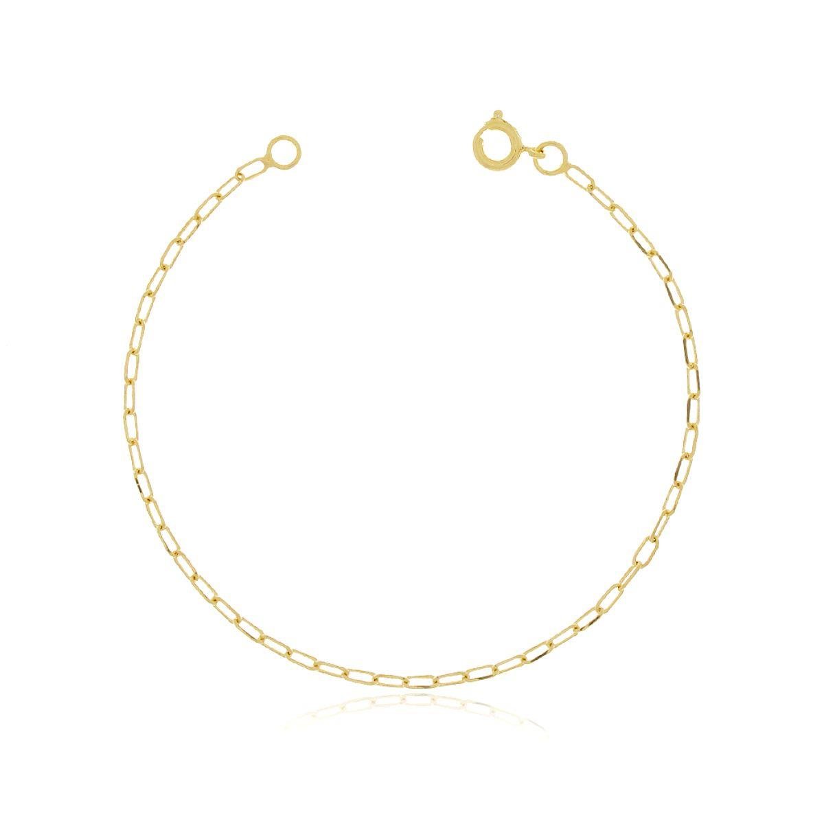 Pulseira Cartier 18cm Banhada a Ouro