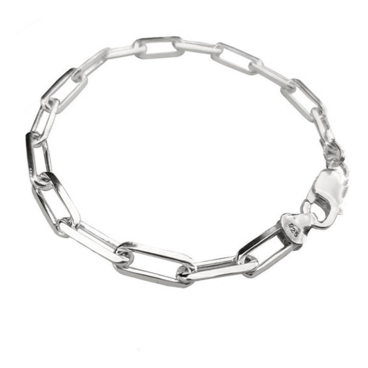 Pulseira de Prata Cartier Longo Diamantado