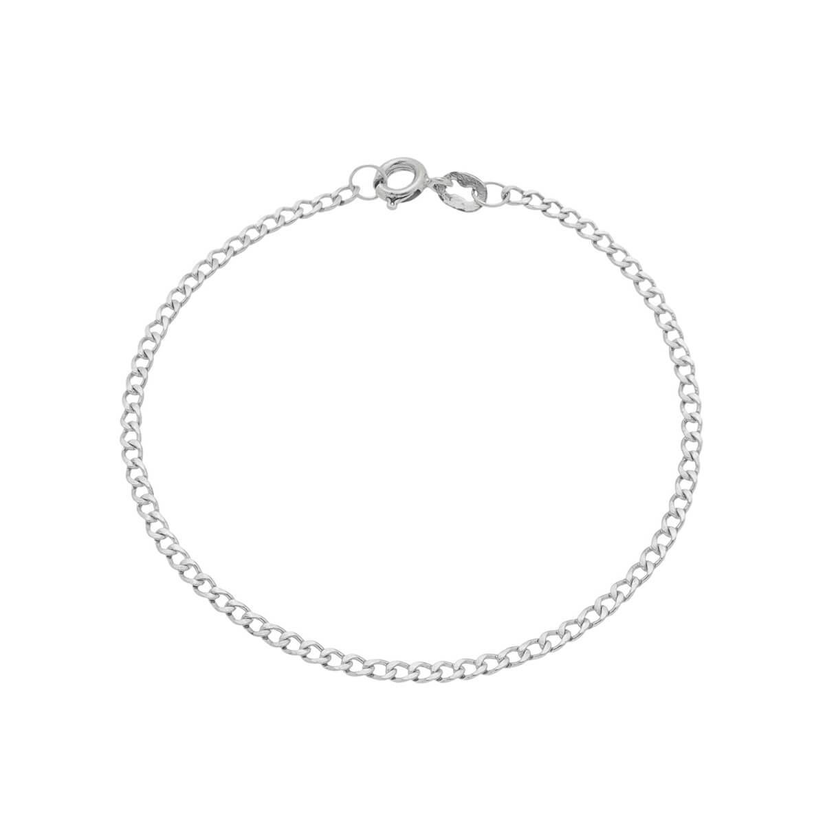 Pulseira de Prata 925 Masculina Elo Grumet
