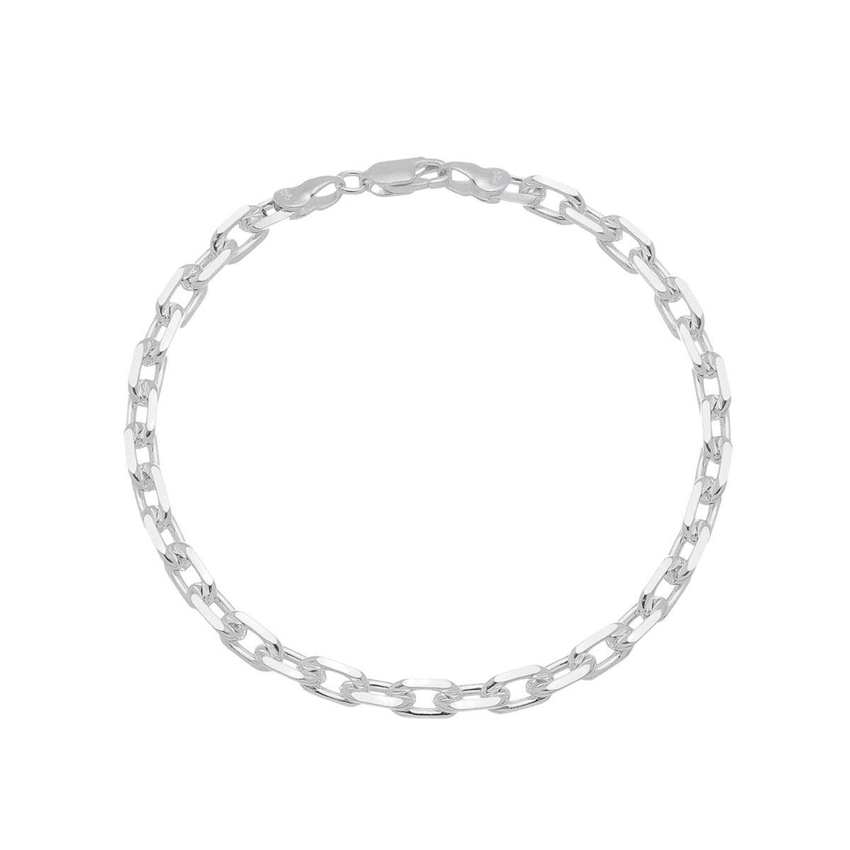 Pulseira De Prata Cartier 21cm 5mm
