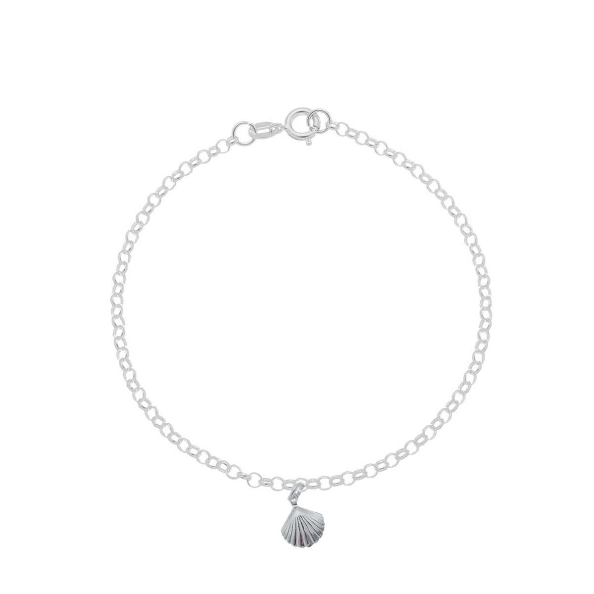 Pulseira De Prata Concha