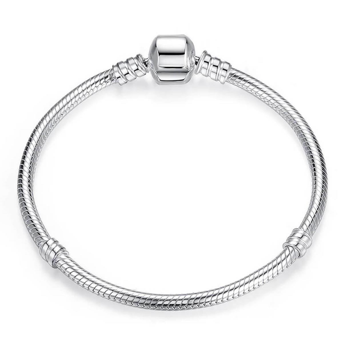 Pulseira De Prata Para Berloque
