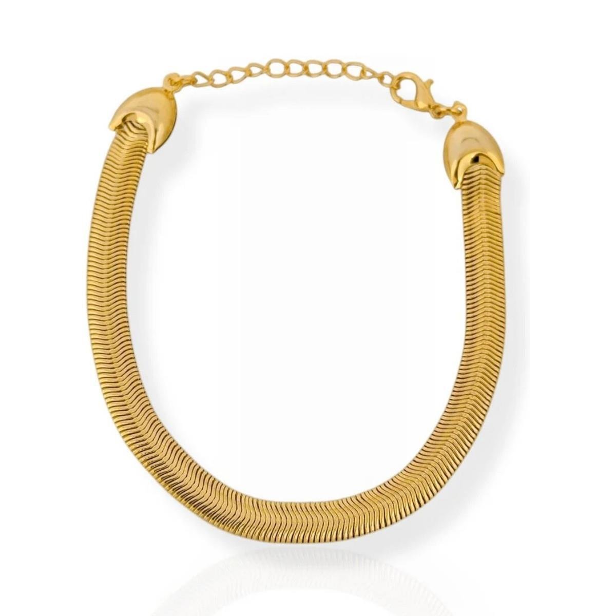 PULSEIRA FITA BANHADA A OURO