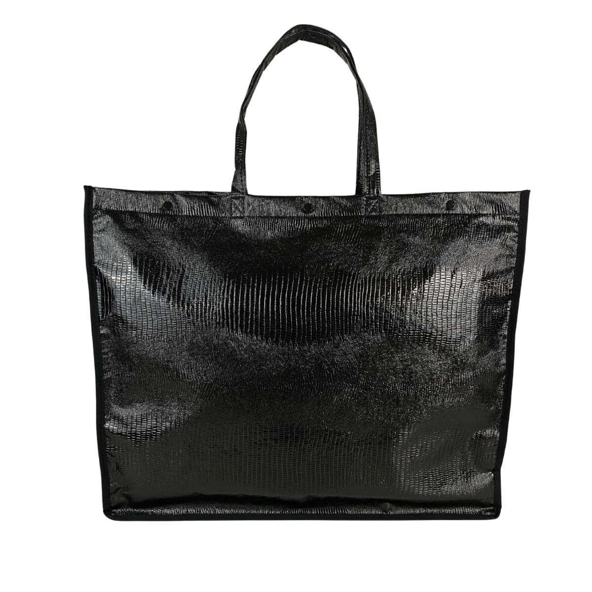 Sacola Corino Grande 50x42x12 Jacaré