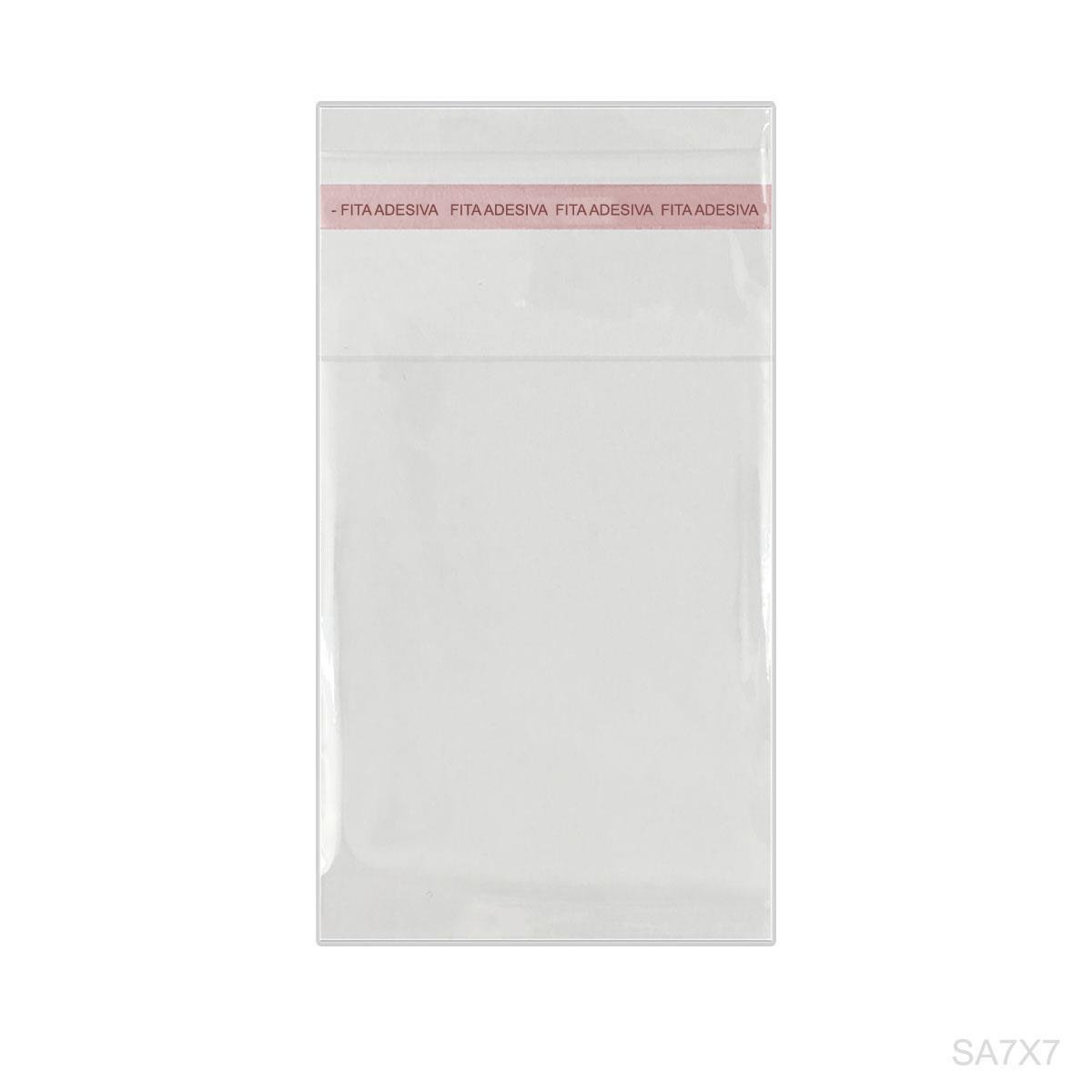 Saquinho Adesivo 7,5x10 Pct com 100 Unidades