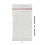 Saco Adesivado Transparente 9x13 Pacote com 100 Unidades