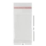 Saco Adesivado Transparente 9x17 Pacote com 100 unidades